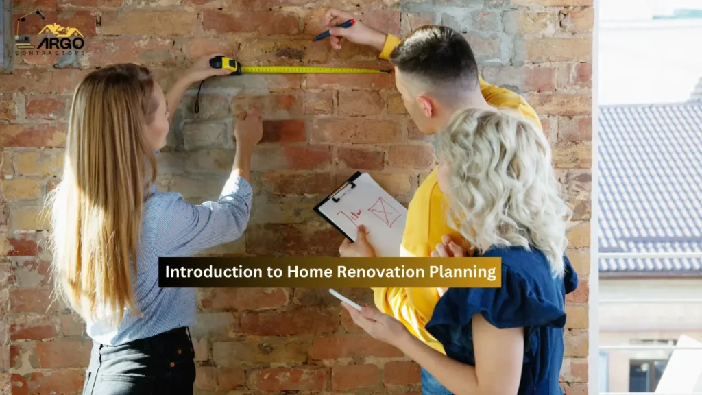 Introduction to Home Renovation Planning